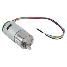 12/24V 200 U/min Encoder-Getriebemotor 37 mm Metall D12mm