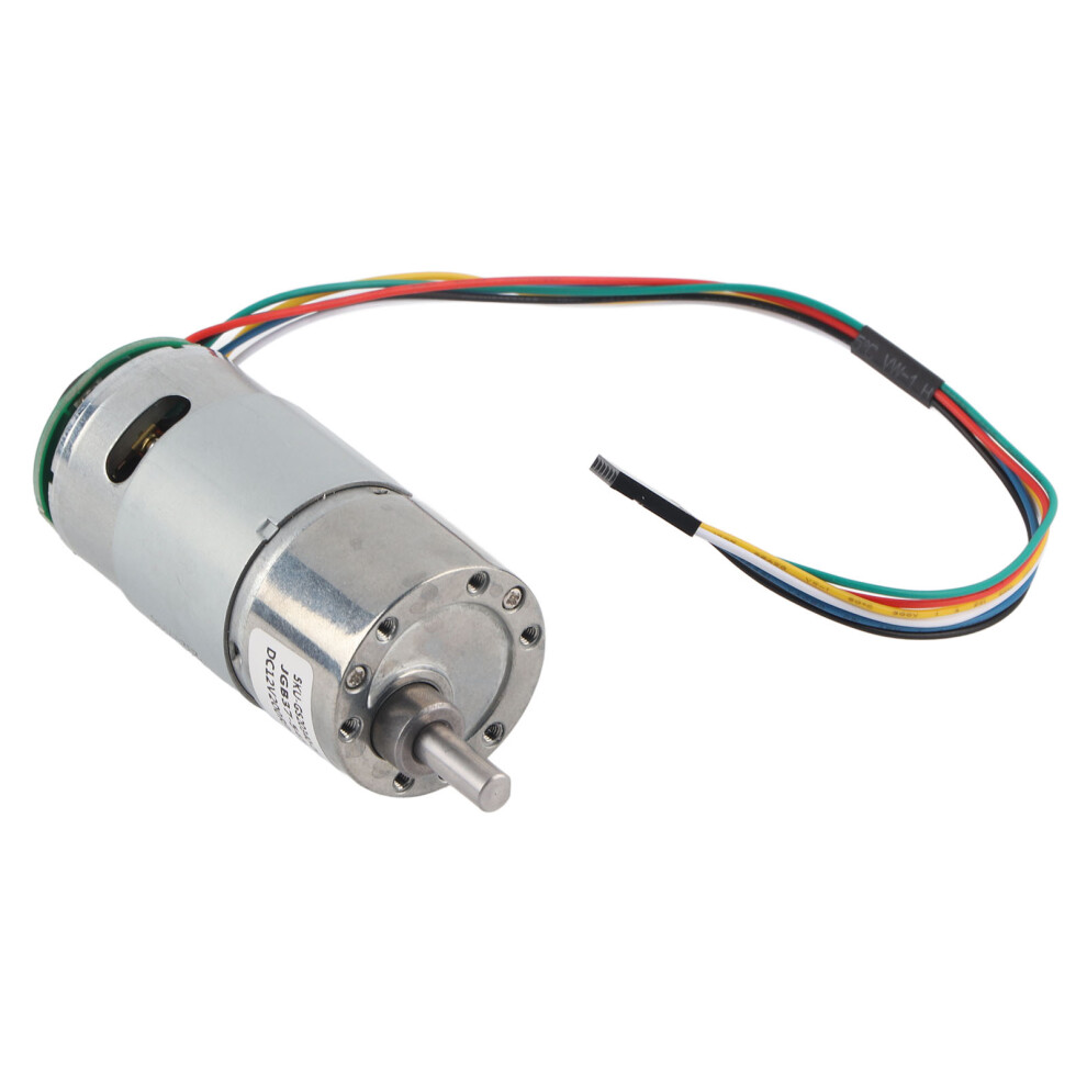 Large Torsion Gear Motor With Encoder 12V 200 Rpm For Smart Devices 7891363486357