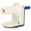 Manual Yarn Winding Machine ABS Plastic Blue White Compact Easy Use 5