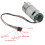 12/24V 200 U/min Encoder-Getriebemotor 37 mm Metall D12mm 5