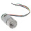12/24V 200 U/min Encoder-Getriebemotor 37 mm Metall D12mm 11