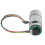 12/24V 200 U/min Encoder-Getriebemotor 37 mm Metall D12mm 9
