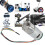 12/24V 200 U/min Encoder-Getriebemotor 37 mm Metall D12mm 3