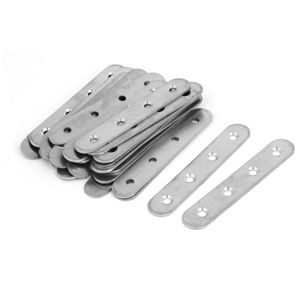 Straight Joining Mending Flat Plates Brackets Size 97Mm X 17Mm X 1.5Mm 30Pcs 9067246011642