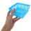6Pcs Small Plastic Pencil Baskets Desk Organizers Storage Trays 7