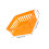 6Pcs Small Plastic Pencil Baskets Desk Organizers Storage Trays 2