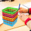 6Pcs Small Plastic Pencil Baskets Desk Organizers Storage Trays 5