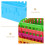 6Pcs Small Plastic Pencil Baskets Desk Organizers Storage Trays 9