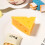 3 Pcs Artificial Triangle Cheese Models For Kitchen Bakery Display 4