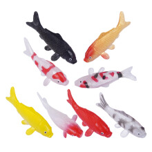 8Pcs Koi-Fiskfiguriner: Miniatyra Guldfiskar , Akvariedekoration