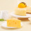 3 Pcs Artificial Triangle Cheese Models For Kitchen Bakery Display 3