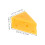 3 Pcs Artificial Triangle Cheese Models For Kitchen Bakery Display 2
