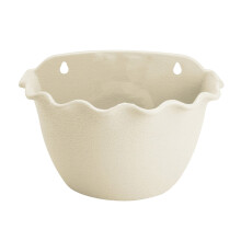 1Pc Semicircle Wall Hanging Planter Flowerpot For Indoor Outdoor Use