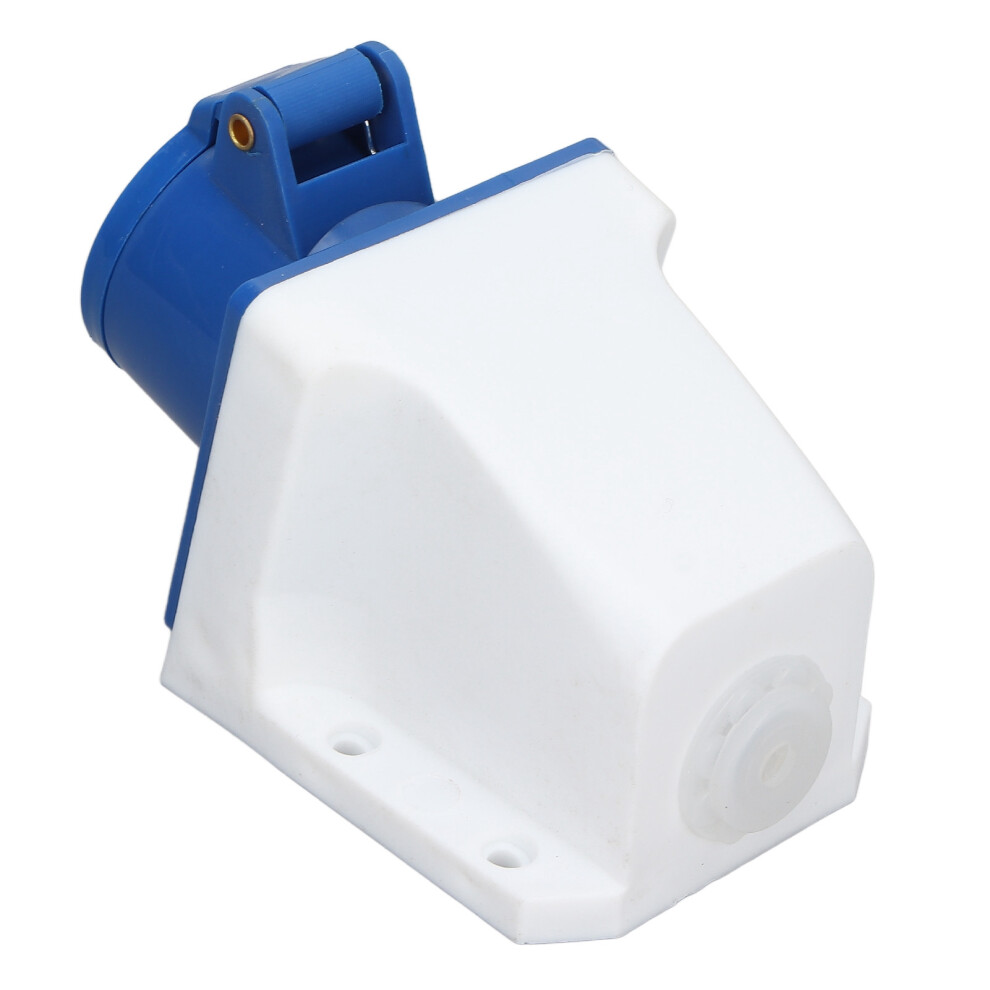 16A/32A Blue & White 3Pin Industrial Socket Ip44 Waterproof 220Â250V 8711363489754