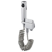 Wall Mounted Bidet Sprayer Cold Water Tap ABS DoubleHandle Shower Head And Hose For Pet Bath