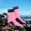 HISEA 3MM Pink Snorkeling Socks with Adjustable Hook Loop Design 12