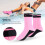 HISEA 3MM Pink Snorkeling Socks with Adjustable Hook Loop Design 8