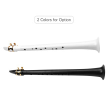 Black Pocket Mini Saxophone in C Key with Bag - Lightweight Plastic 40cm