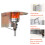 Pare-vent en aluminium résistant-Structure en acier inoxydable 5