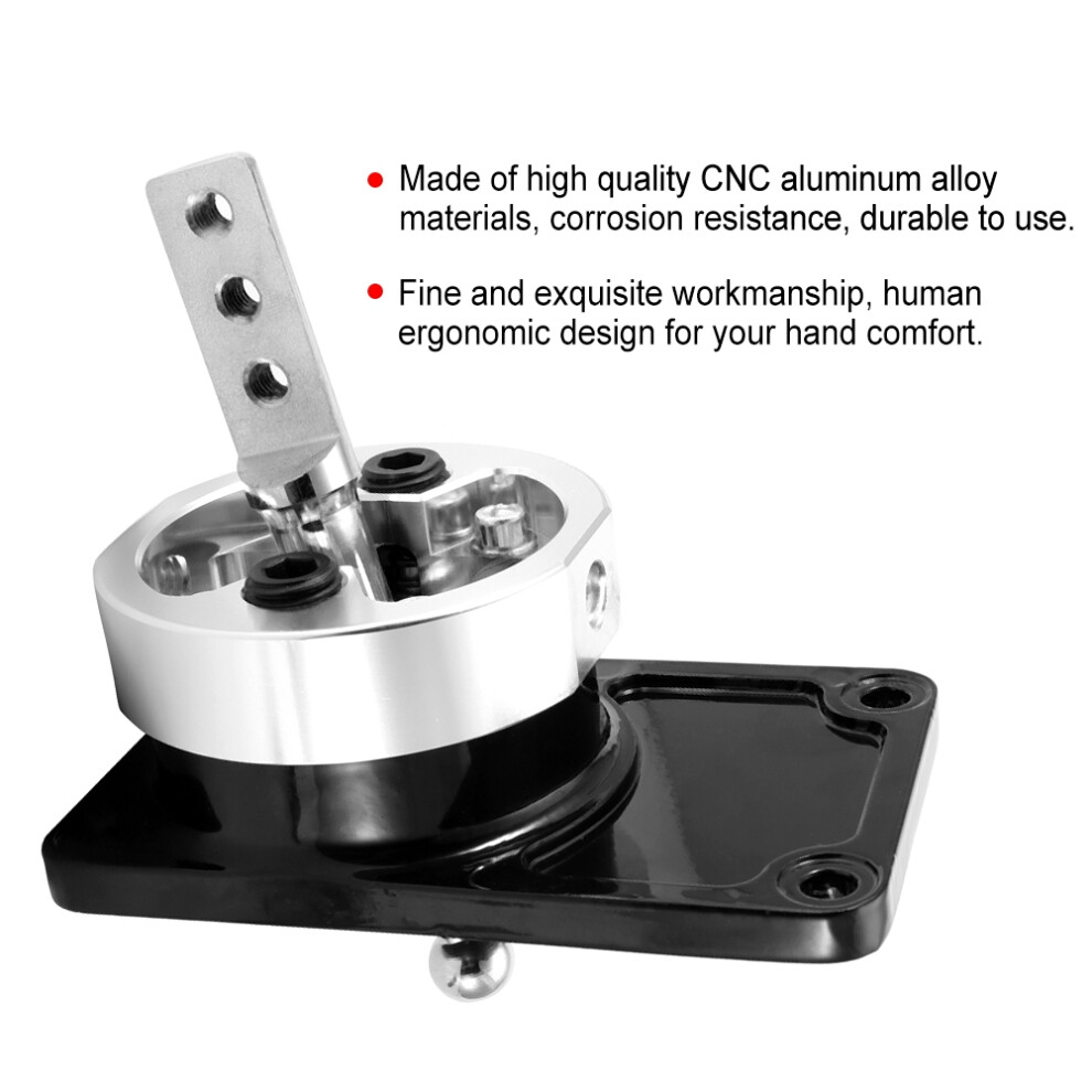 Ford Mustang T5 Gear Shifter Lever In Cnc Aluminium Short Throw Colour Black 8401363495113
