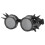 Vintage Spiked Steampunk Goggles Black Double Layer Windproof Cosplay 4