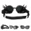 Vintage Spiked Steampunk Goggles Black Double Layer Windproof Cosplay 8