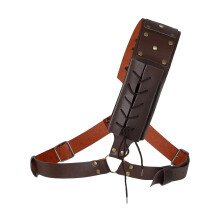 Sabre Sheath Medieval Renaissance Style Scabbard | PU Leather Back Holster | Saber Belt Holder For Knights
