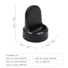 Gear S-3 Frontier schwarzes Dock 47x47x58mm 5V/1A