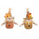 Polyester Cloth Scarecrow Figure Seasonal Tabletop Display-2 3