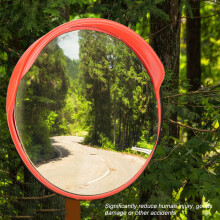30cm Convex Road Safety Mirror with Mounting Kit for Driveways UK