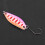 Forellen-Blinker-Köder 3.5g 3.4cm Orange Pink Dot 6