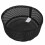 Stoffhut Polyester-Baumwoll-Gemisch schwarz 59cm 1
