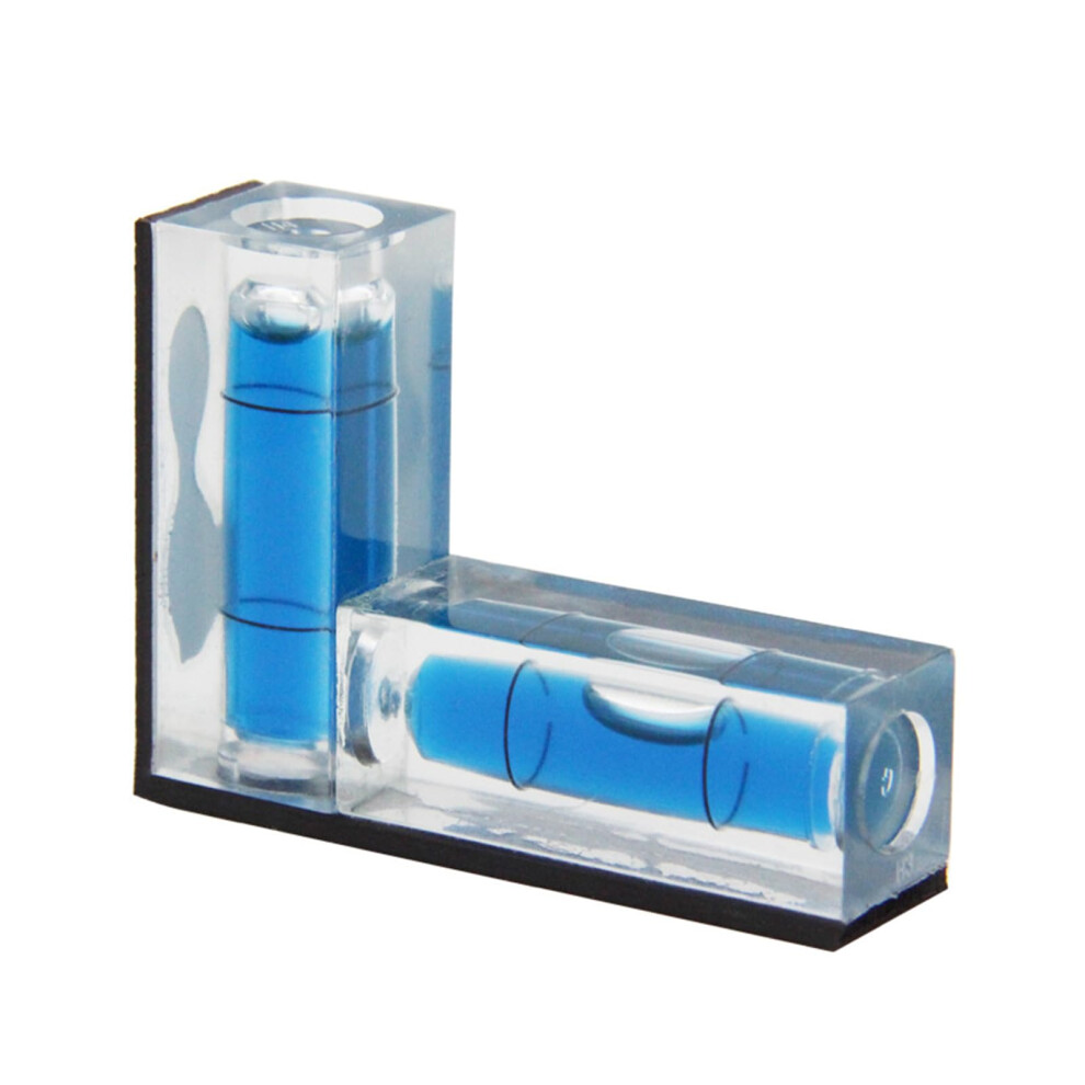 Magnetic Spirit Level Pocket Level Blue, Horizontal And Vertical Bubble Level Tool For Household Use 9323874067292