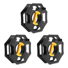 3X Outdoor Reel 25m Cable Storage Reel With Roll Up Stand For Yacht And RV Tidy Frame