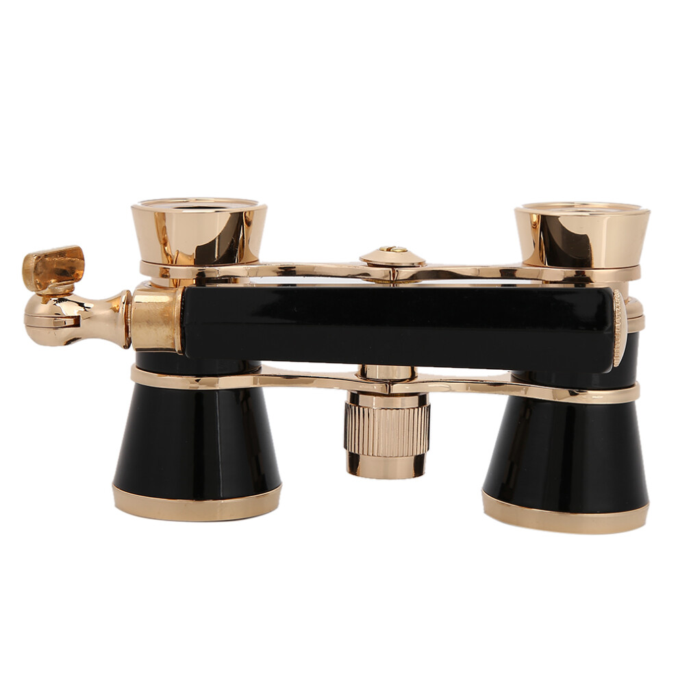 Portable Opera Binoculars 3X25 For Women Girls Kids Theatre Telescopic Black 4931363495867
