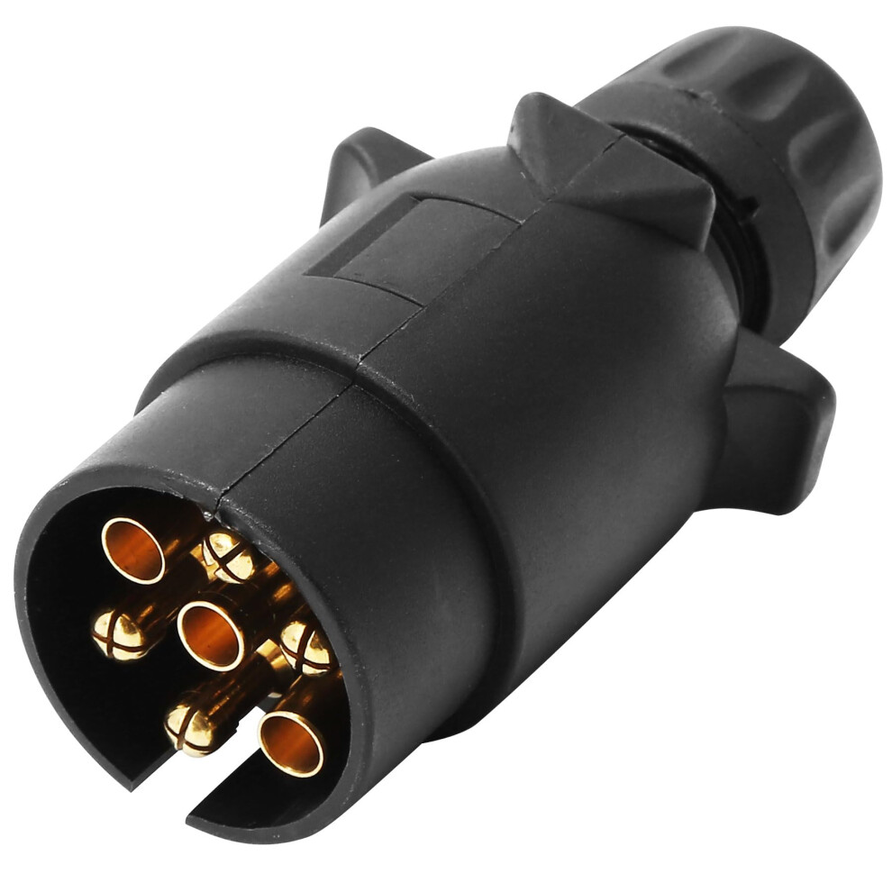 7 Pin Trailer Plug Waterproof 12V Trailer Electrical Connector Caravan Plug 9067246013370