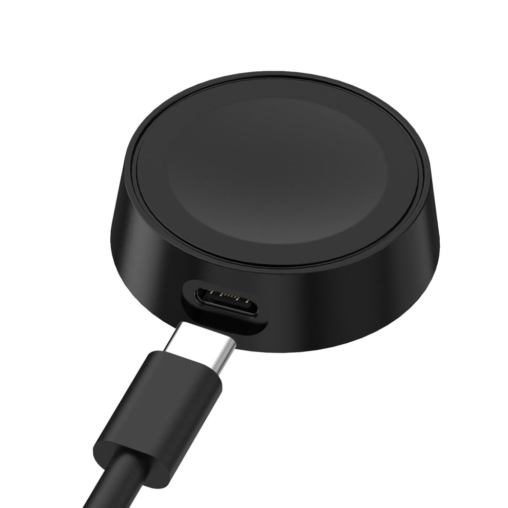 Charging Dock Station Durable Abs Material Builtin Protective Secure Base Fast Design For Smartwatches Black 9323874067933