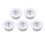 5pcs Round Surf Leash Plug Replacement PVC Stainless Steel 4.5cm 2