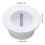 5pcs Round Surf Leash Plug Replacement PVC Stainless Steel 4.5cm 12
