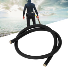 Natural Latex Tube 1m 14mm Black for Spearfishing & Spearguns