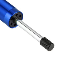 Universeller Aluminium-Lenkungsdämpfer 500 g Blau-Schwarz