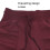 Basis Jogginghose lockere Passform Polyester Größe S Weinrot 11