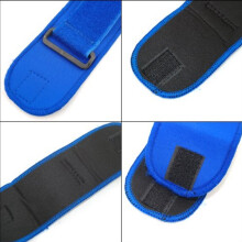 2 Pcs Adjustable Sports Wrist Guard Wraps - Breathable Blue Protection