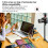 Retractable Camera Desk Mount Clamp Light Stand for Phone Webcam 41cm 13