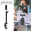 Retractable Camera Desk Mount Clamp Light Stand for Phone Webcam 41cm 5