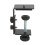 Retractable Camera Desk Mount Clamp Light Stand for Phone Webcam 41cm 4