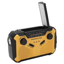 Wetterradio SOS 4 2500mAh 14.5x9.5cm gelb NOAA