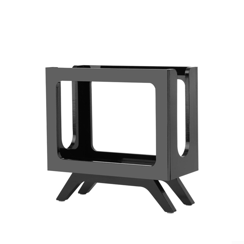 Retro Acrylic Speaker Stand Compatible With Jbl Go3 & Go4 Bluetooth Speakers Antislip 4Leg Desktop Holder 10.6X5.2x10.5cm Black 9339159335314