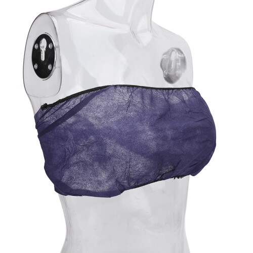 50 Stück trägerloser Einmal-BH, One Size, Blau 2