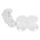 Button Badge 1.7In Clear Acrylic Reusable Set for DIY Crafts School Projects 3